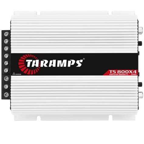 Amplificador Taramps Ts X Canal Wrms Ohms Mod Novo Shopee Brasil