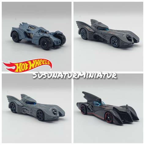 Hot Wheels Batmobile Batman Arkham Knight The Brave And The