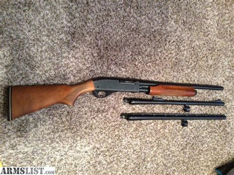 Armslist For Sale Remington 870 Youth 20 Ga Choice Of Hunting Slug Or Home Defense Barrels