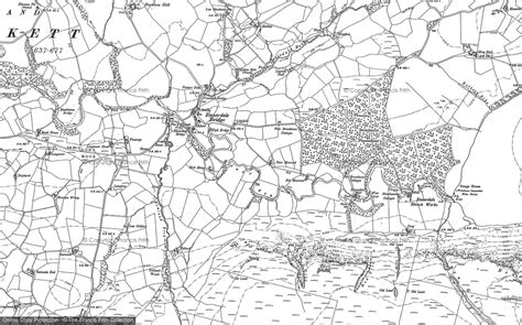 Historic Ordnance Survey Map of Ennerdale Bridge, 1898