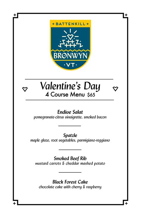 Brunch And Dinner Menus — Bronwyn On Battenkill