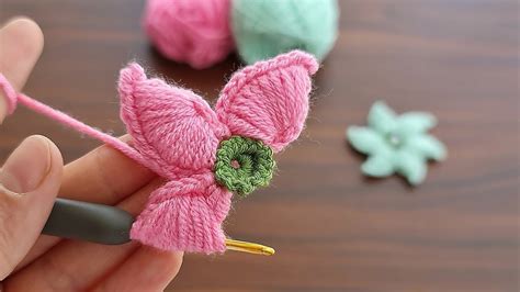 Free Crochet Patterns Super Easy Crochet Knitting Flower Motif Crochet Ornament Free Pattern