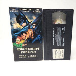 Warner Bros Media Batman Forever Vhs 995 Val Kilmer Tommy Lee