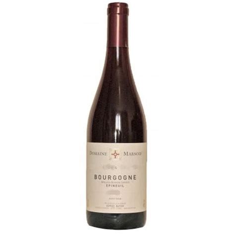 Domaine Marsoif Bourgogne Vin Rouge De Bourgogne La Cave Cdiscount