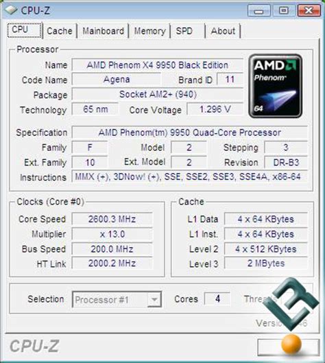 AMD Phenom X4 9950 and 9350e Quad-Core Processor Review - Legit ...