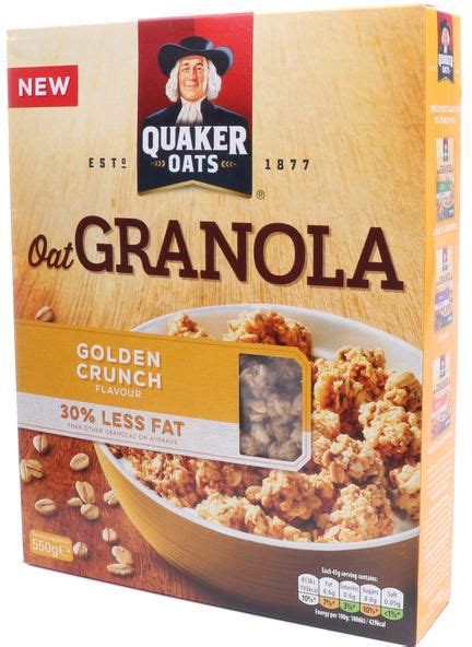 Quaker Golden Crunch Oat Granola 30 Less Fat 550g Price From Danube In Saudi Arabia Yaoota