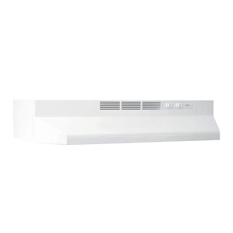 Broan Nutone Non Ducted Ductless Range Hood With Lights Exhaust Fan For