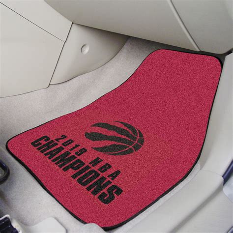 Toronto Raptors 2019 Nba Finals Champions Red Carpet Car Mat Set Of 2