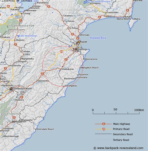 Where is Waipawa? Map - New Zealand Maps