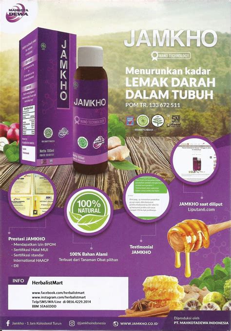 Jual Jamkho Jamu Kolesterol Di Salatiga Sragen Semarang