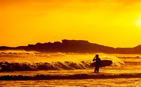 Free Images Sea Coast Ocean Horizon Sunrise Sunset Morning Dawn Surfer Dusk Orange