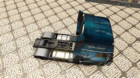 La Perla Negra De La Piel Para Camiones Volvo Para Euro Truck Simulator 2