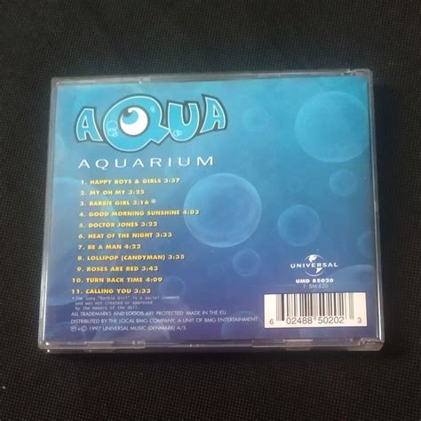 Cd Aqua Aquarium Discs Remixes Special Edition Bonus Imported