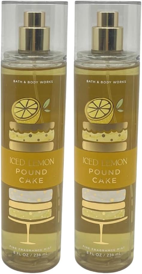 Amazon Bath Body Works Iced Lemon Pound Cake Fine Fragrance