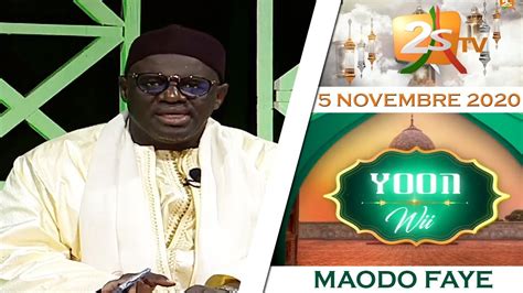 2stvLive SUIVEZ MOUHAMED LAMINE SALL DANS YOON WI DU JEUDI 5 NOVEMBRE