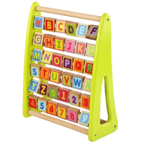 Gongxipen Wooden Alphabet Learning Toy Kids Alphabet Cognition Toy Math ...