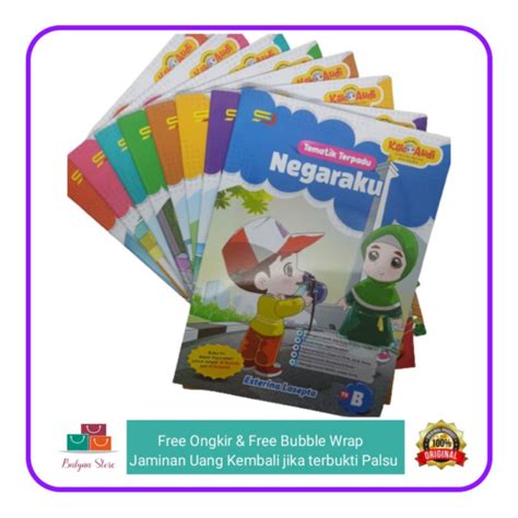 Jual Paket Buku Tematik Terpadu Tk B Buku Shopee Indonesia