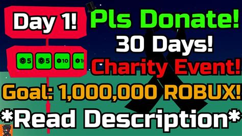 🔴💸day 130 Pls Donate Charity Streams Donatingraising Goal 1m