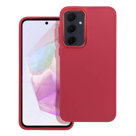 Capa Samsung Galaxy A G Hibrida Frame Vermelho Capas De Telem Veis