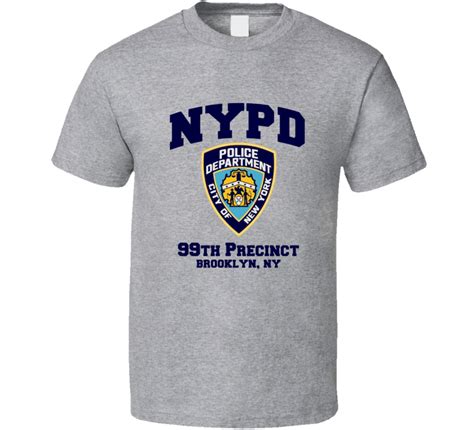 Nypd Police Department Th Precinct Logo Brooklyn New York T Shirt