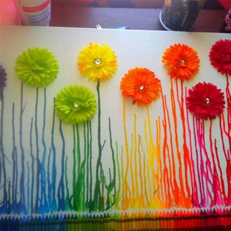 28 Fantastic Melted Crayon Art Ideas - Listing More