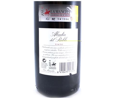 Vino Tinto Joven Abadia Roble Cl