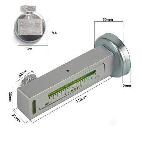 herramienta de calibre magnético ajustable Camber Grandado