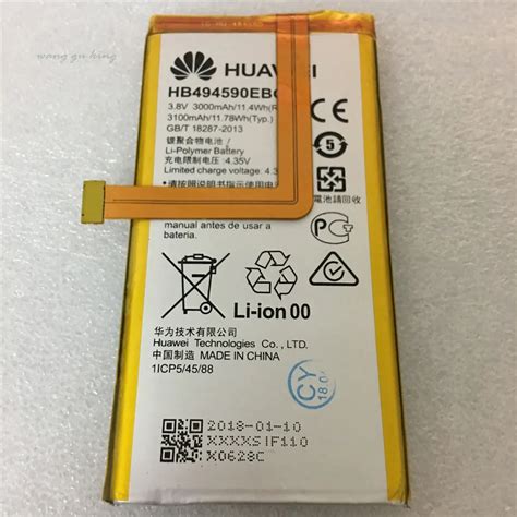 Original Backup For Huawei Honor Hb Ebc Mah Battery For