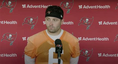 Buccaneers Baker Mayfield Takes Playful Jab At Rodrigo Blakenship