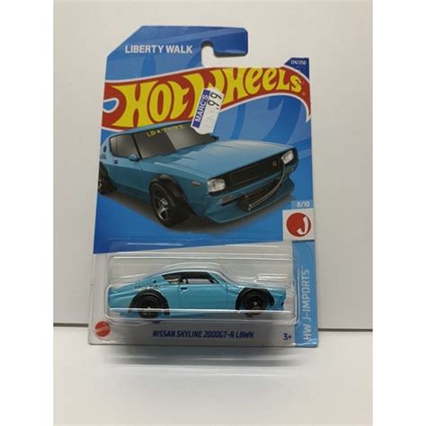 Hot Wheels NISSAN SKYLINE GT R LBWK Shopee Malaysia