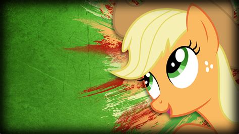 Grunge Applejack Wallpaper By Twopennypenguin On Deviantart