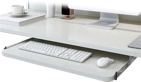 V3VOGUE Plateau Coulissant Clavier Glissement En Douceur Sous Bureau