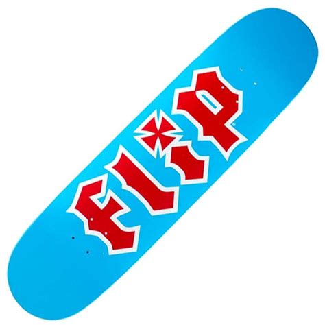Flip Skateboards Team Hkd Bluered Skateboard Deck 85