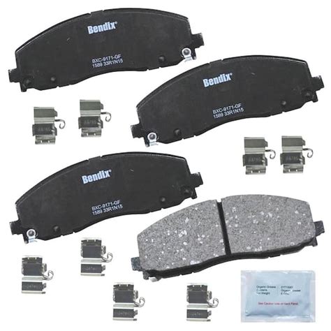 Bendix Premium Copper Free Disc Brake Pad Set Cfc The Home Depot