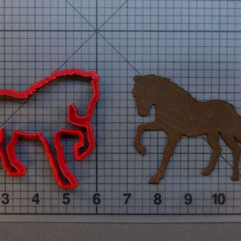 Horse 266 C004 Cookie Cutter Jb Cookie Cutters