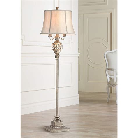 Olde 4-Light Floor Lamp with LED Night Light - #3C563 | Lamps Plus