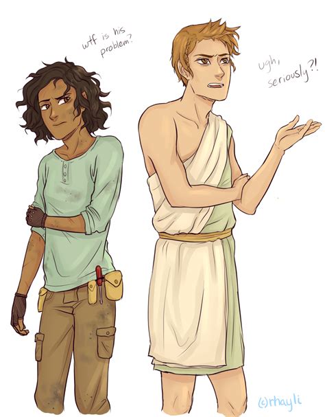 Calypso And Leo Percy Jackson