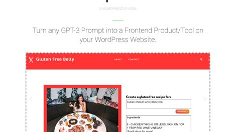 Gpt Wordpress Plugin Ai Prompt To Product