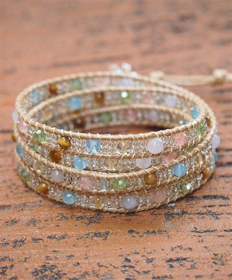 Times Wrap Bracelet Field Of Color Beaded Mix Boho Bracelet