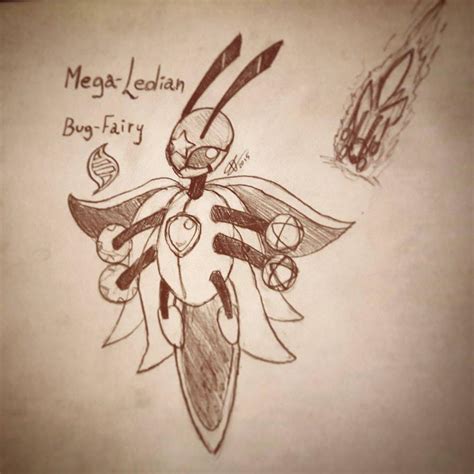 Mega Ledian by ThitaniumPrince on DeviantArt