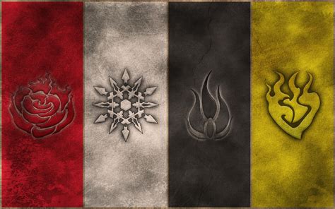 Rwby Symbols Wallpaper By Crypticspider On Deviantart