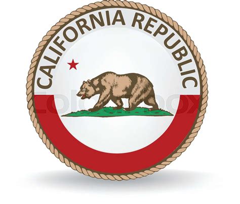 California State Seal | Stock vector | Colourbox