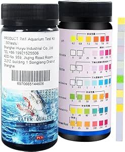 7in1 Aquarium Test Kit For Freshwater Aquarium Fast Accurate Water