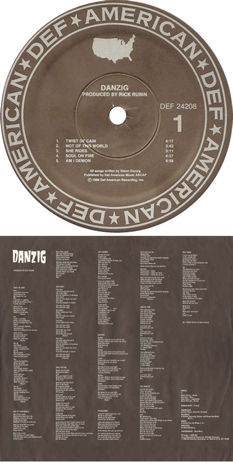 Danzig Danzig Us Vinyl Lp —