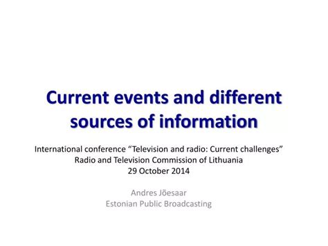 current    sources  information powerpoint