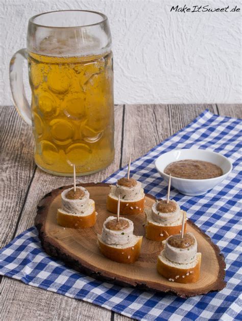 Wei Wurst Fingerfood Zum Oktoberfest Schnell Und Einfach