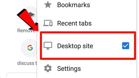 Chrome Desktop Mode Android How To Enable Dekstop Site Mode In Chrome