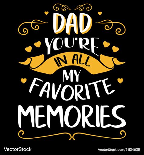 Fathers Day Typography T Shirt Design 76 Vector Image