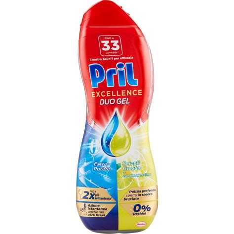 Detersivo Lavastoviglie Gel Gold Limone Pril Ml Coop Shop