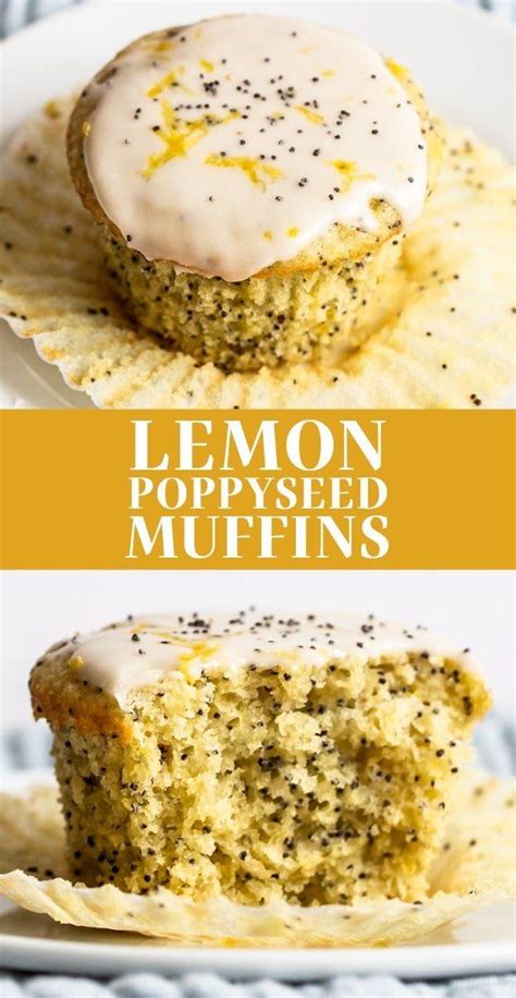 Lemon Poppy Seed Muffins Are Tangy Slightly Crisp On The Outside And Ultra Moist Inside This